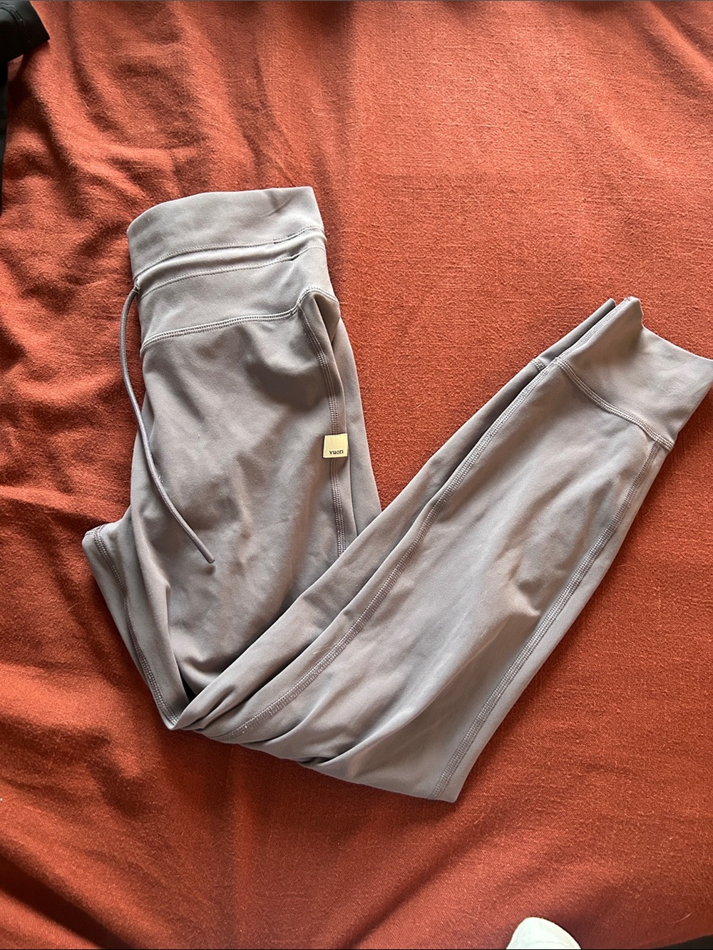 Vuori Taupe Women's Jogger Leggings